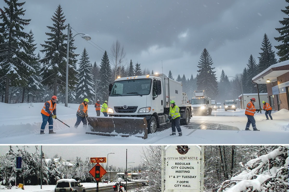 Restaurant Deicing in Newcastle, King County, WA - Deicing runs through the winter dining season, peaking on the freezing-rain evenings that overlap with peak reservation hours.