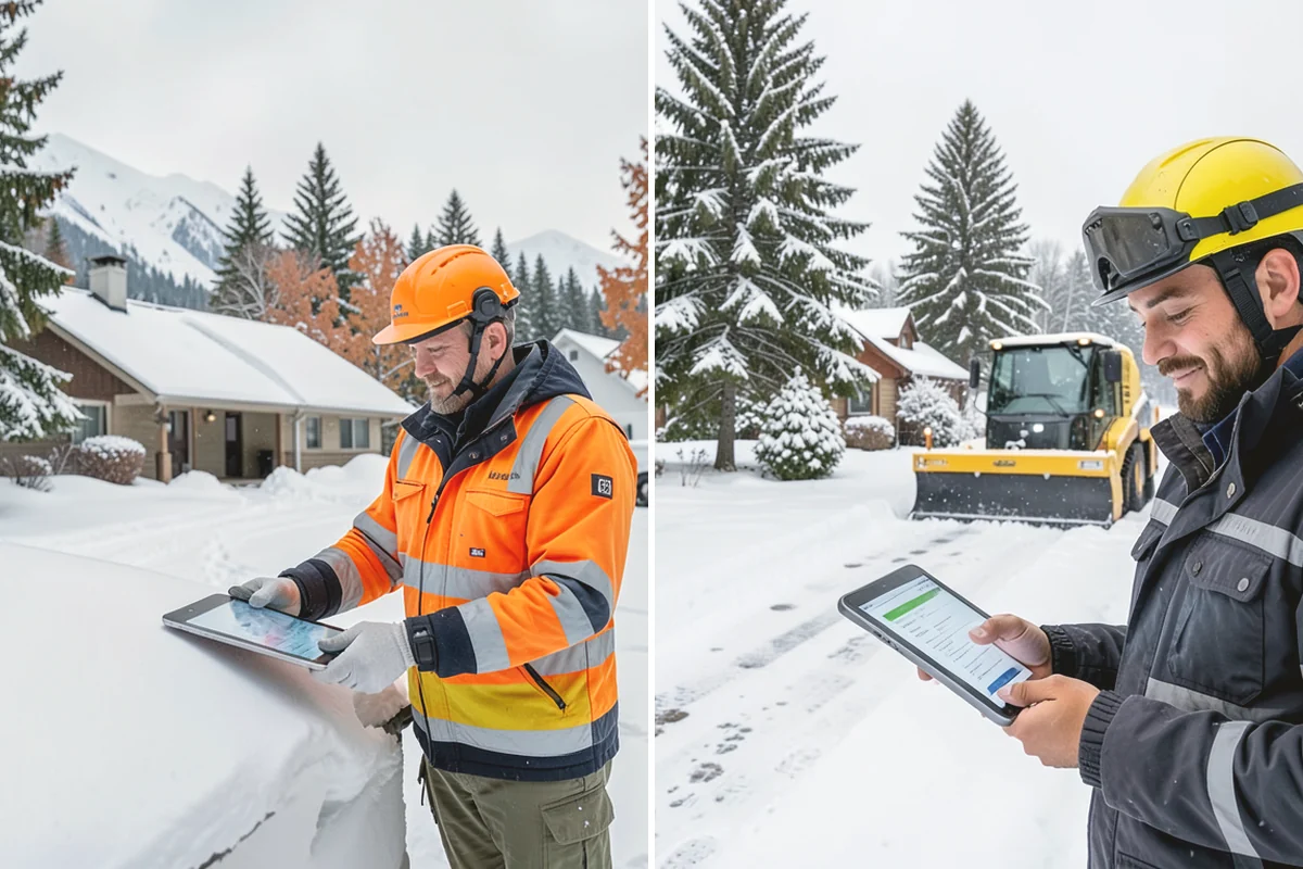 Restaurant Deicing in North Bend, King County, WA - Identify entrances, patios, staff routes, and parking walks