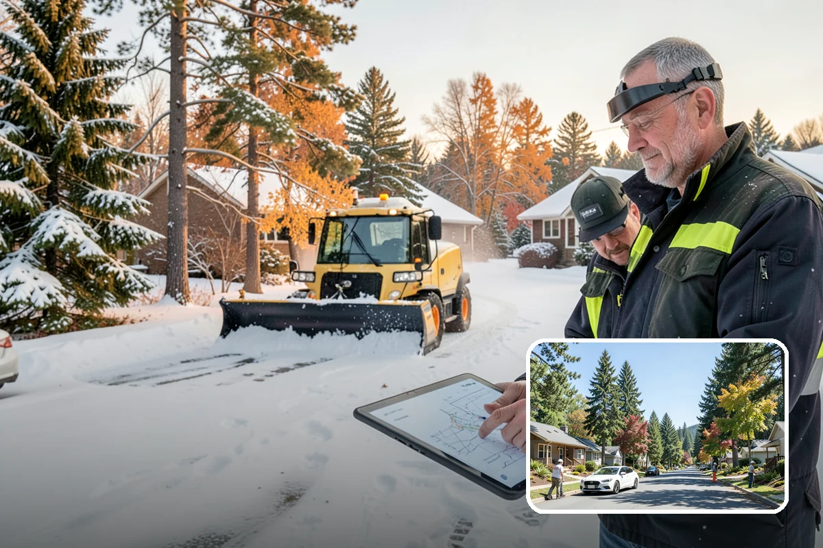 Restaurant Deicing in Orting, Pierce County, WA - Keeps diners arriving safely through the evening rush