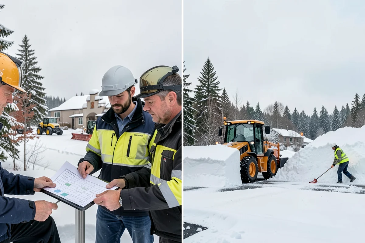 Restaurant Deicing in Pacific, King County, WA - Identify entrances, patios, staff routes, and parking walks