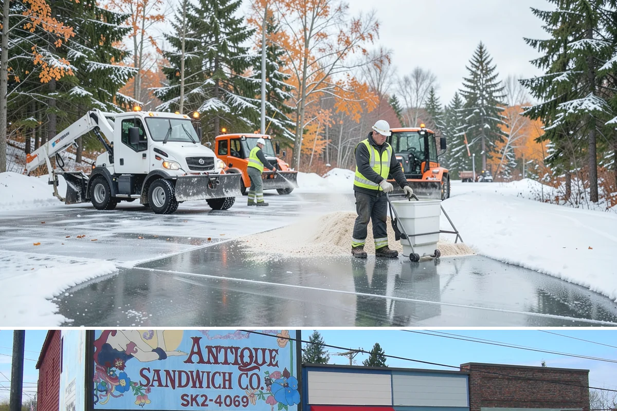 Restaurant Deicing in Ruston, Pierce County, WA - Deicing runs through the winter dining season, peaking on the freezing-rain evenings that overlap with peak reservation hours.