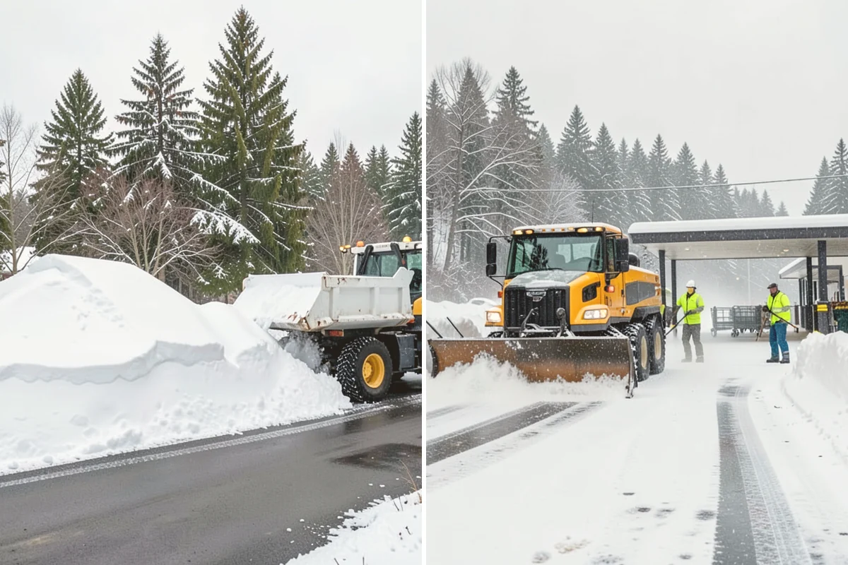 Restaurant Deicing in Sammamish, King County, WA - Identify entrances, patios, staff routes, and parking walks