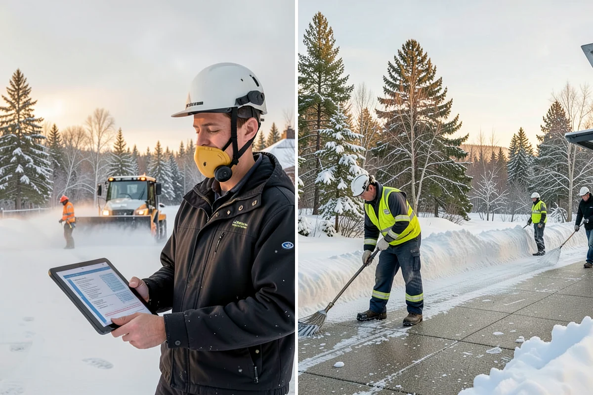 Restaurant Deicing in Seattle, King County, WA - Identify entrances, patios, staff routes, and parking walks
