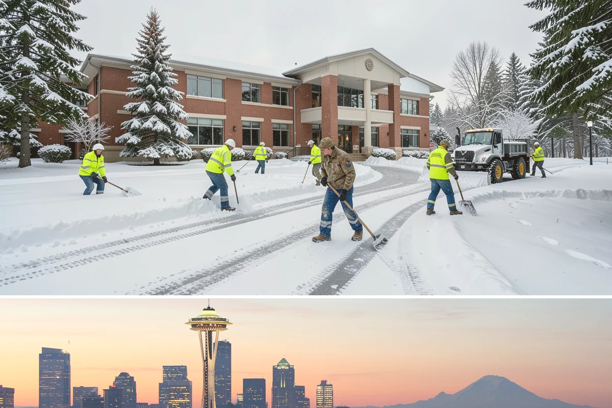Restaurant Deicing in Seattle, King County, WA - Deicing runs through the winter dining season, peaking on the freezing-rain evenings that overlap with peak reservation hours.