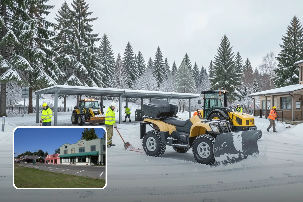 Restaurant Deicing in Snoqualmie, King County, WA - Keeps diners arriving safely through the evening rush