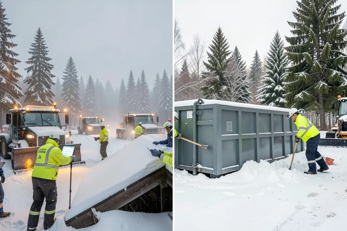 Restaurant Deicing in Snoqualmie, King County, WA - Identify entrances, patios, staff routes, and parking walks