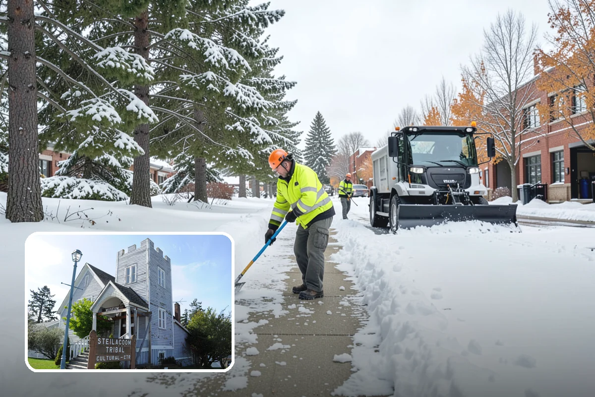 Restaurant Deicing in Steilacoom, Pierce County, WA - Keeps diners arriving safely through the evening rush