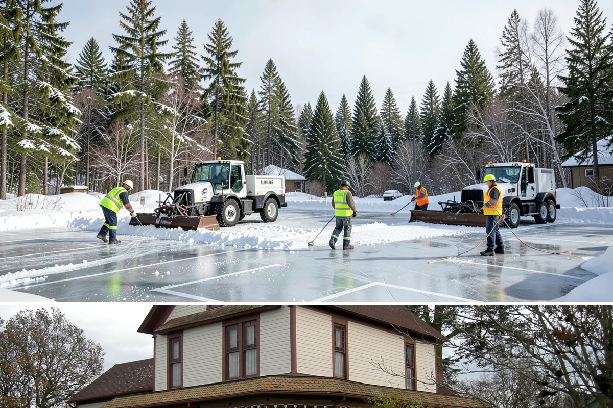 Restaurant Deicing in Sumner, Pierce County, WA - Deicing runs through the winter dining season, peaking on the freezing-rain evenings that overlap with peak reservation hours.