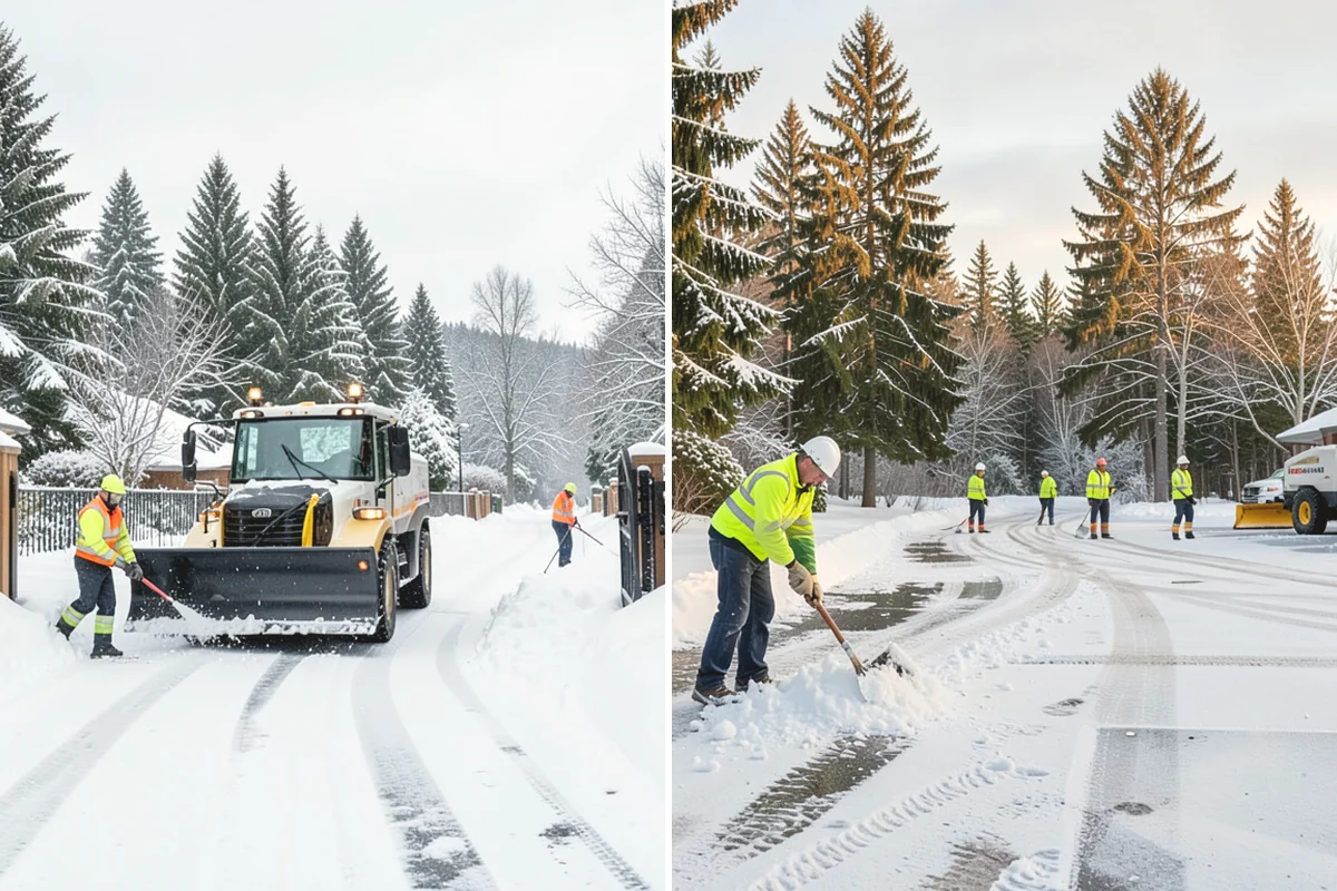 Restaurant Deicing in University Place, Pierce County, WA - Identify entrances, patios, staff routes, and parking walks