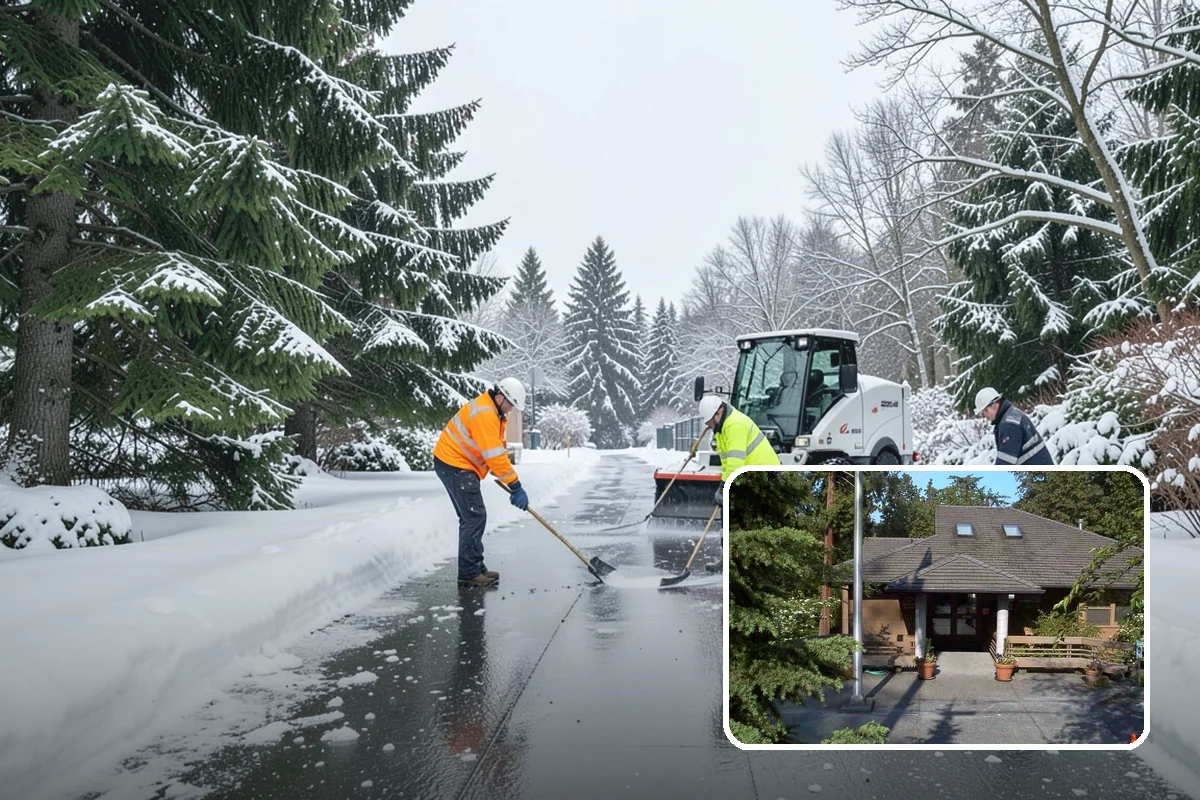 Restaurant Deicing in Yarrow Point, King County, WA - Keeps diners arriving safely through the evening rush