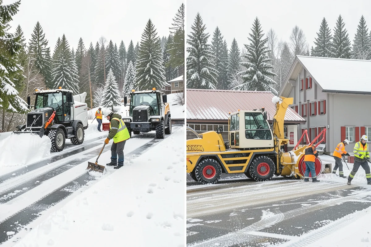 Restaurant Deicing in Yarrow Point, King County, WA - Identify entrances, patios, staff routes, and parking walks