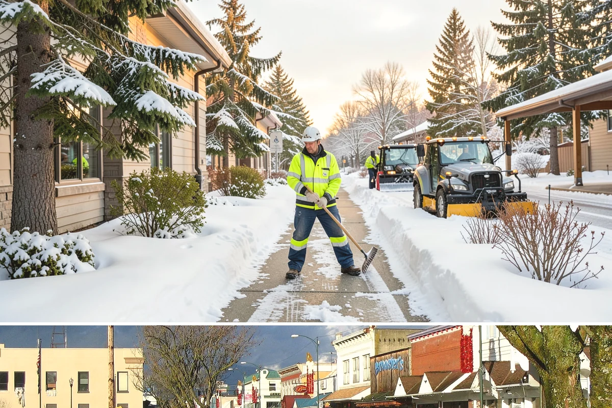 Restaurant Parking Lot Snow Removal in Arlington, Snohomish County, WA - Restaurant lots in Western Washington see the most winter demand from December through February, when after-dark freezes follow...