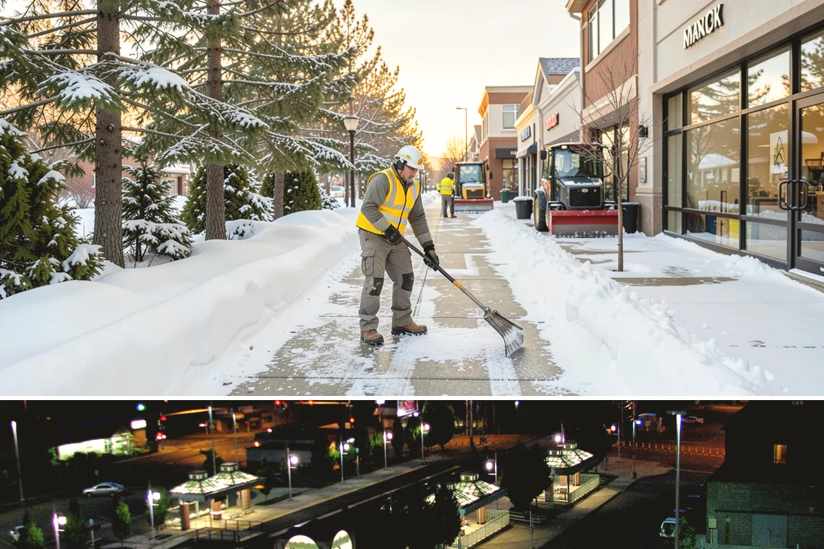 Restaurant Parking Lot Snow Removal in Auburn, King County, WA - Restaurant lots in Western Washington see the most winter demand from December through February, when after-dark freezes follow...