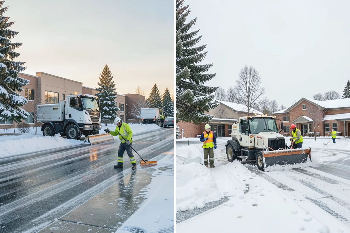 Restaurant Parking Lot Snow Removal in Beaux Arts Village, King County, WA - Confirm service hours and entrance layout with restaurant management