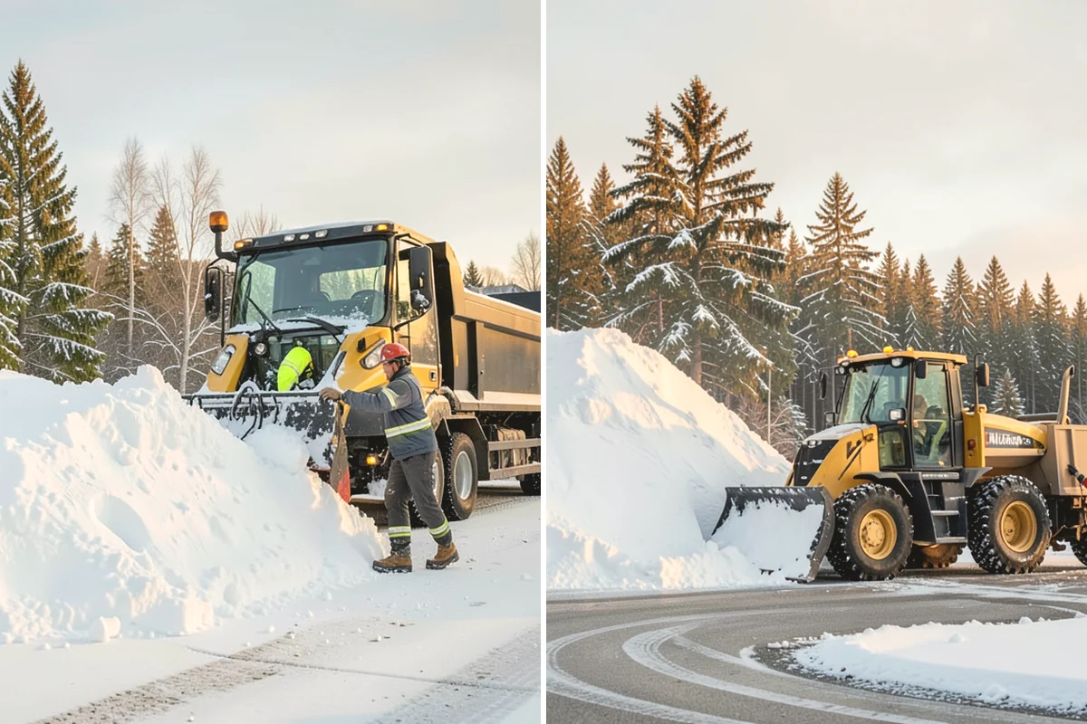 Restaurant Parking Lot Snow Removal in Black Diamond, King County, WA - Confirm service hours and entrance layout with restaurant management