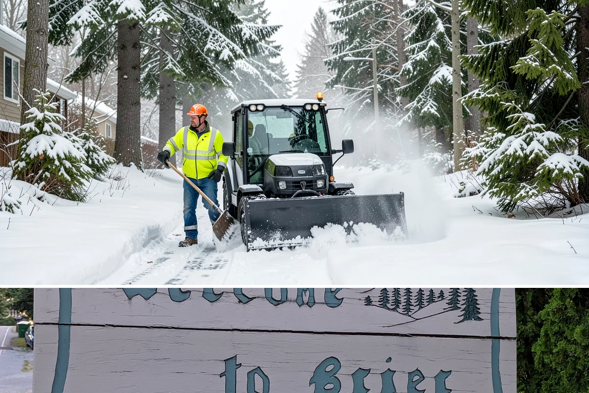 Restaurant Parking Lot Snow Removal in Brier, Snohomish County, WA - Restaurant lots in Western Washington see the most winter demand from December through February, when after-dark freezes follow...