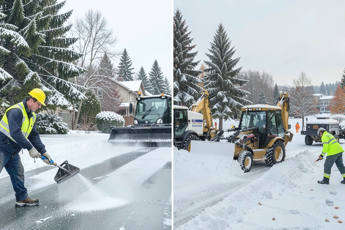 Restaurant Parking Lot Snow Removal in Buckley, Pierce County, WA - Confirm service hours and entrance layout with restaurant management