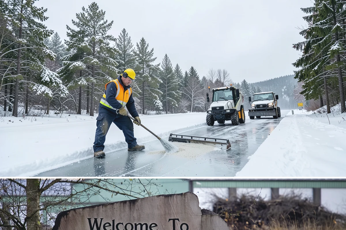 Restaurant Parking Lot Snow Removal in Buckley, Pierce County, WA - Restaurant lots in Western Washington see the most winter demand from December through February, when after-dark freezes follow...