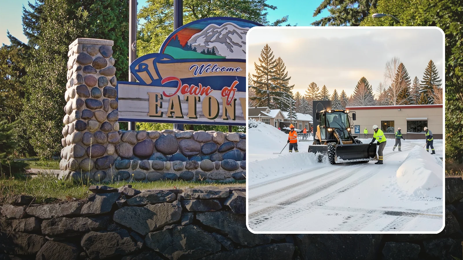 Restaurant Parking Lot Snow Removal in Eatonville, Pierce County, WA - We clear restaurant lots ahead of service so Western Washington diners can park and walk in safely during winter.