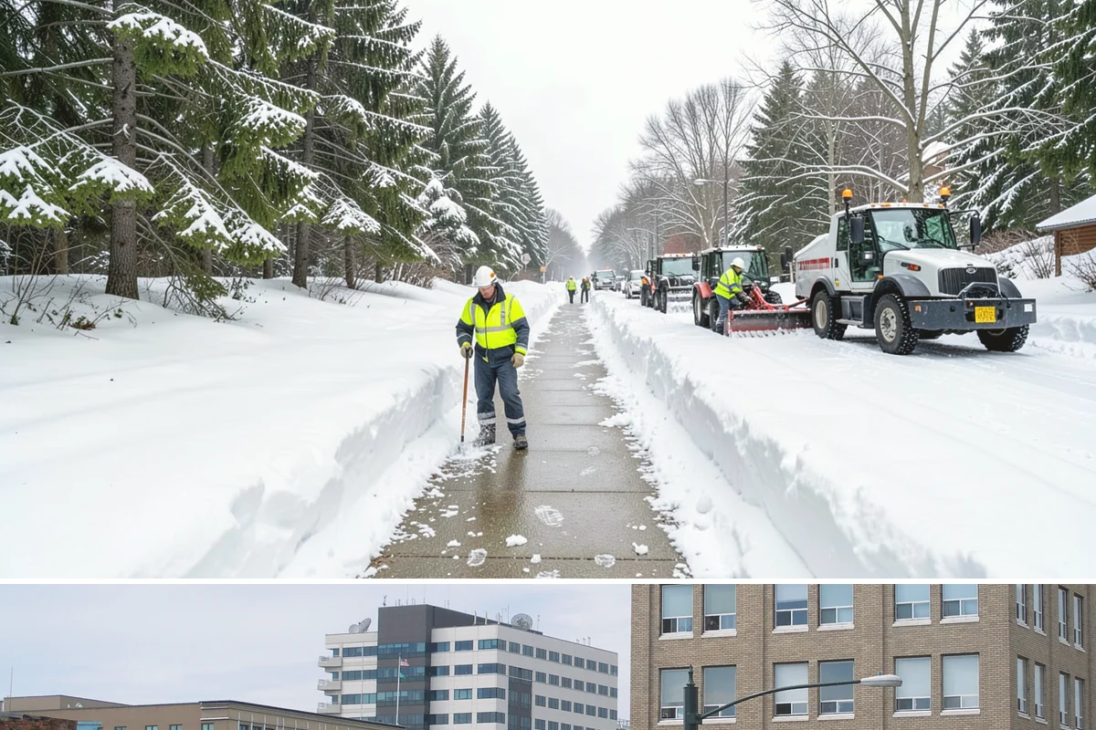 Restaurant Parking Lot Snow Removal in Everett, Snohomish County, WA - Restaurant lots in Western Washington see the most winter demand from December through February, when after-dark freezes follow...