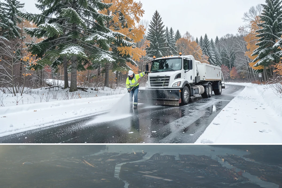 Restaurant Parking Lot Snow Removal in Fife, Pierce County, WA - Restaurant lots in Western Washington see the most winter demand from December through February, when after-dark freezes follow...