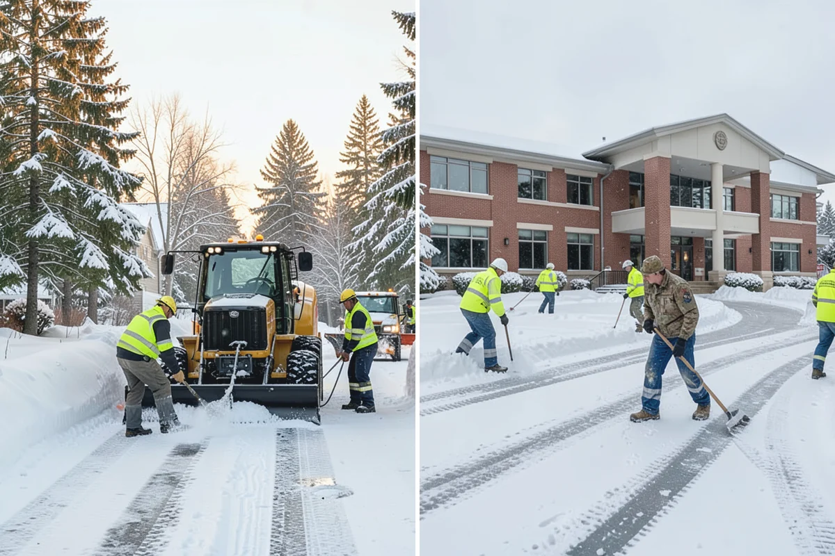 Restaurant Parking Lot Snow Removal in Gold Bar, Snohomish County, WA - Confirm service hours and entrance layout with restaurant management