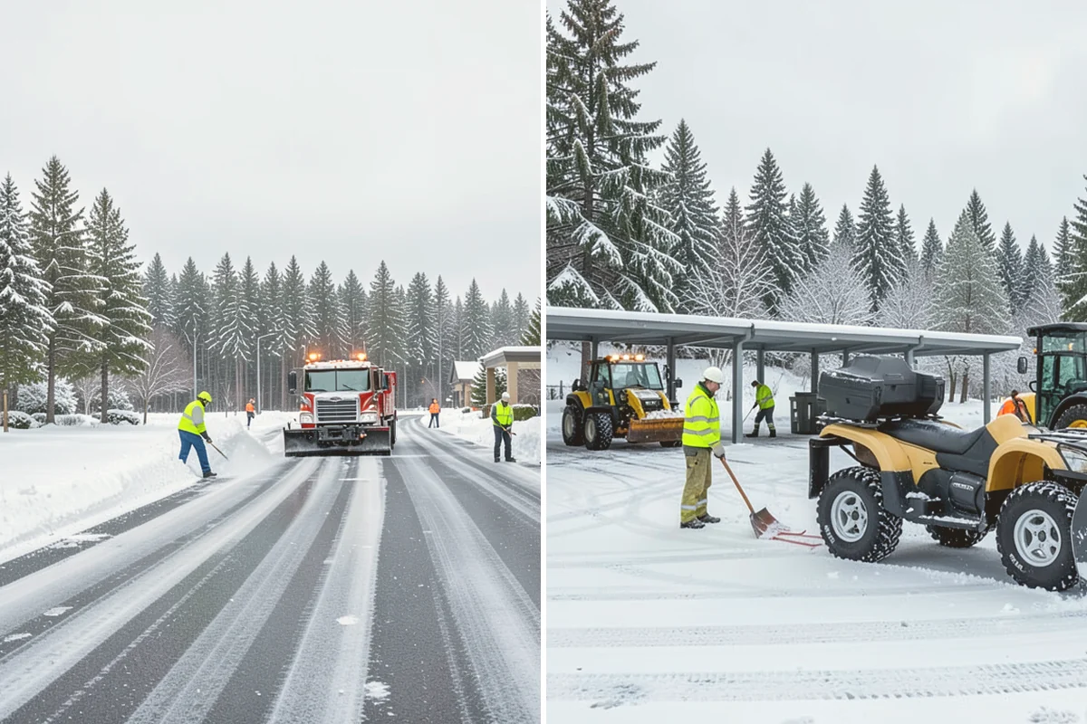 Restaurant Parking Lot Snow Removal in Index, Snohomish County, WA - Confirm service hours and entrance layout with restaurant management