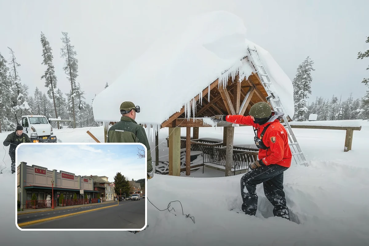 Restaurant Parking Lot Snow Removal in Issaquah, King County, WA - Diners can park and reach the door without navigating ice