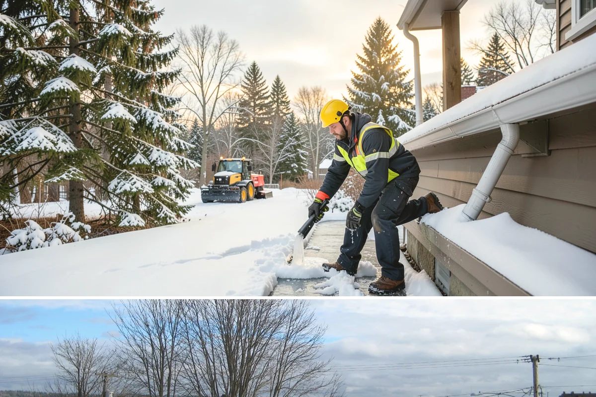 Restaurant Parking Lot Snow Removal in Langley, Island County, WA - Restaurant lots in Western Washington see the most winter demand from December through February, when after-dark freezes follow...