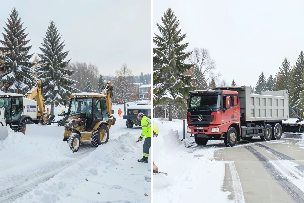 Restaurant Parking Lot Snow Removal in Marysville, Snohomish County, WA - Confirm service hours and entrance layout with restaurant management