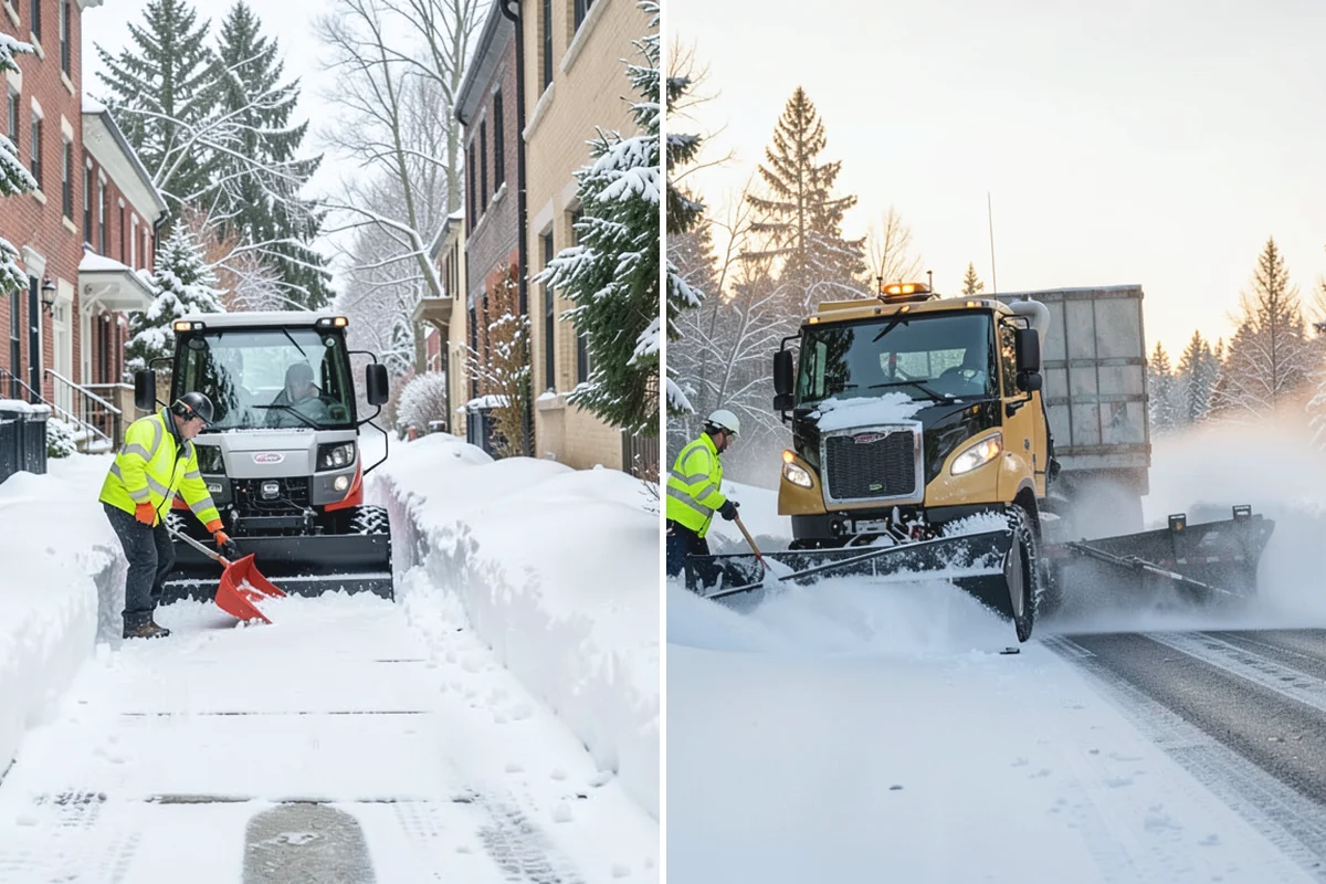 Restaurant Parking Lot Snow Removal in Medina, King County, WA - Confirm service hours and entrance layout with restaurant management
