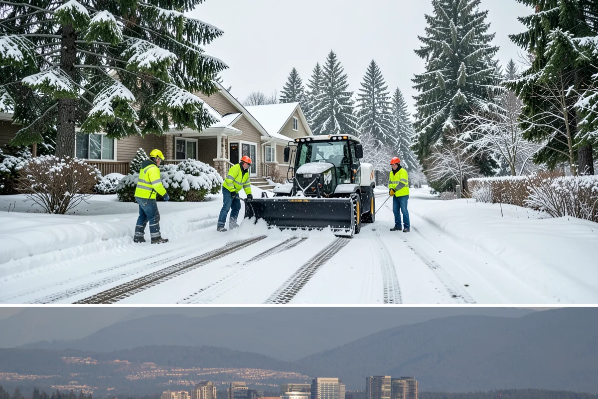 Restaurant Parking Lot Snow Removal in Medina, King County, WA - Restaurant lots in Western Washington see the most winter demand from December through February, when after-dark freezes follow...