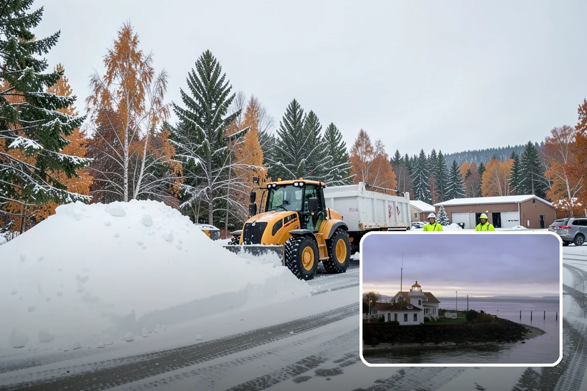 Restaurant Parking Lot Snow Removal in Mukilteo, Snohomish County, WA - Diners can park and reach the door without navigating ice
