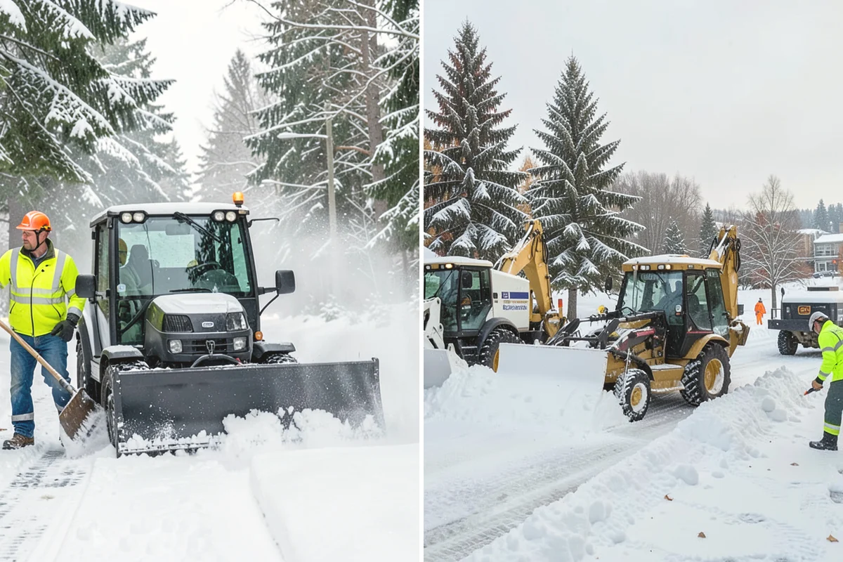 Restaurant Parking Lot Snow Removal in Mukilteo, Snohomish County, WA - Confirm service hours and entrance layout with restaurant management