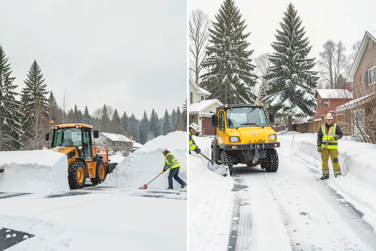 Restaurant Parking Lot Snow Removal in Orting, Pierce County, WA - Confirm service hours and entrance layout with restaurant management