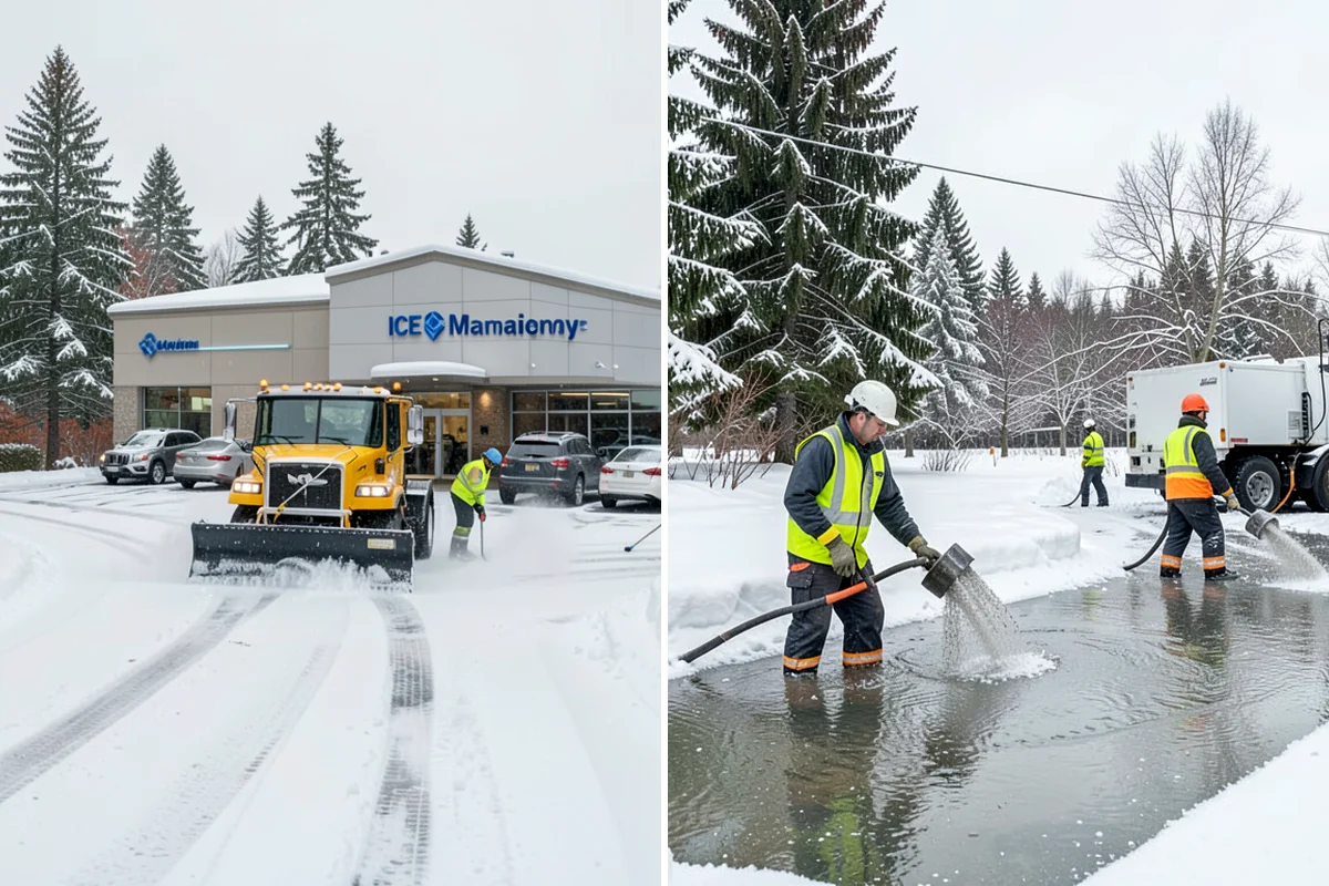 Restaurant Parking Lot Snow Removal in Pacific, King County, WA - Confirm service hours and entrance layout with restaurant management