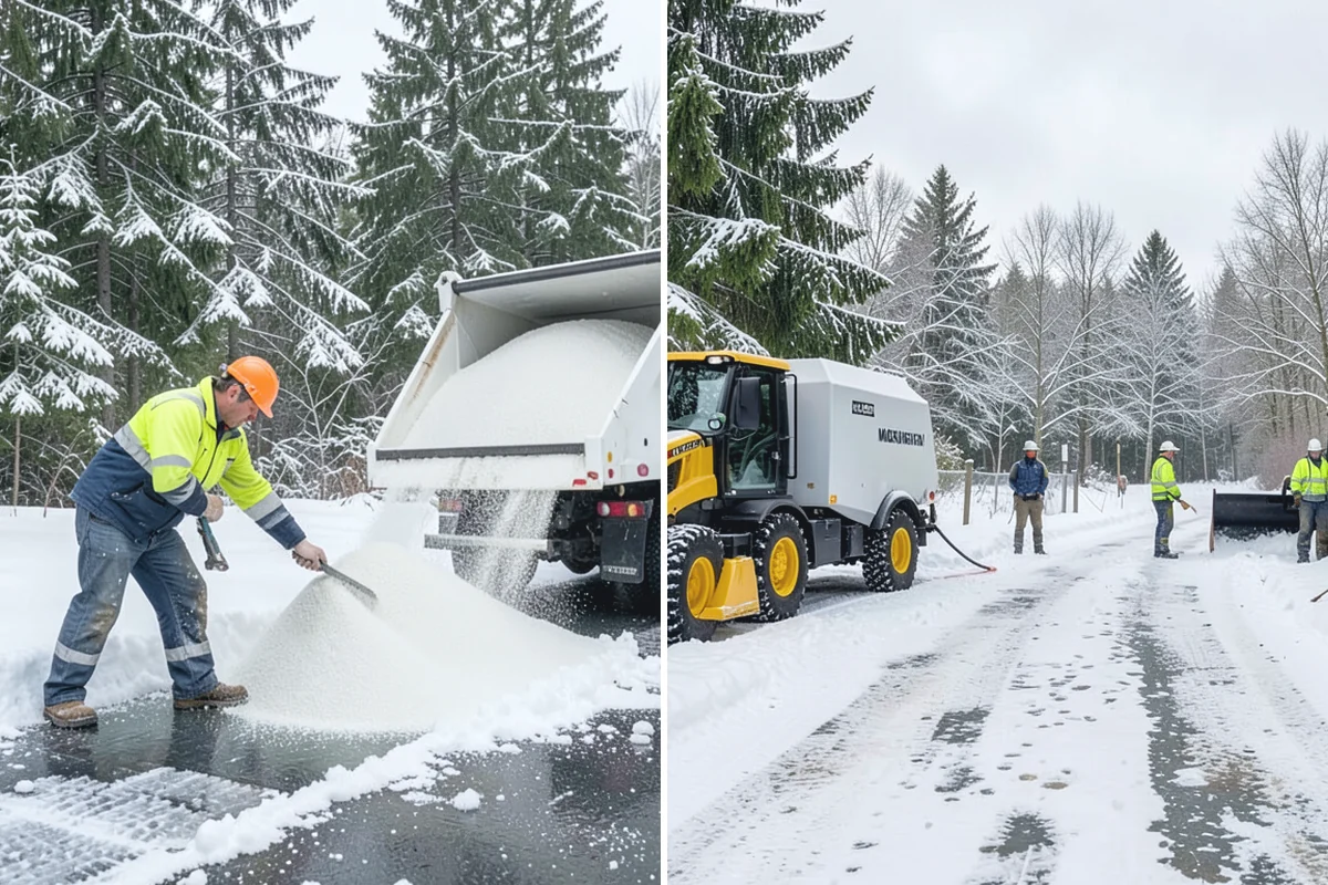 Restaurant Parking Lot Snow Removal in Roy, Pierce County, WA - Confirm service hours and entrance layout with restaurant management