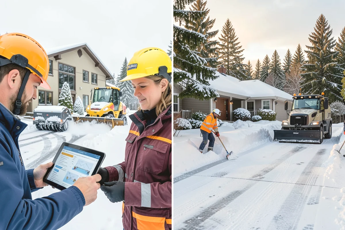 Restaurant Parking Lot Snow Removal in Ruston, Pierce County, WA - Confirm service hours and entrance layout with restaurant management