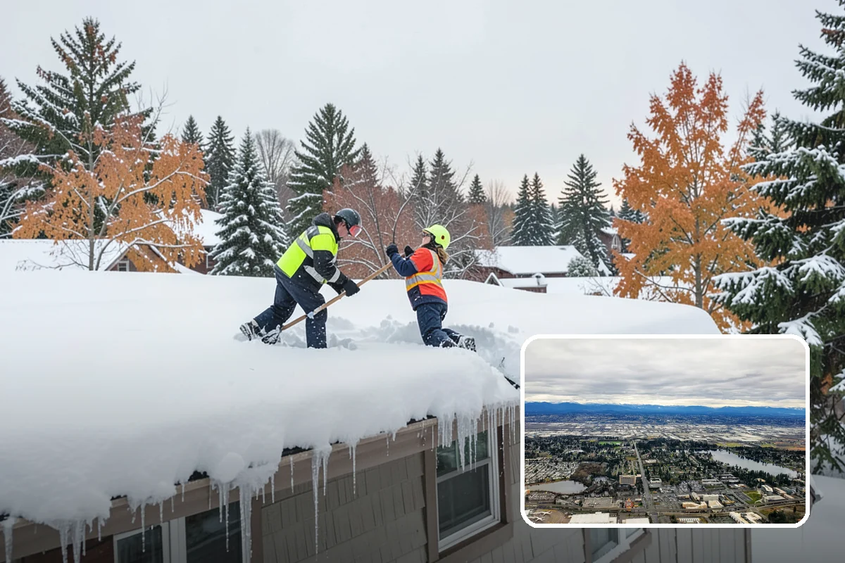 Restaurant Parking Lot Snow Removal in SeaTac, King County, WA - Diners can park and reach the door without navigating ice