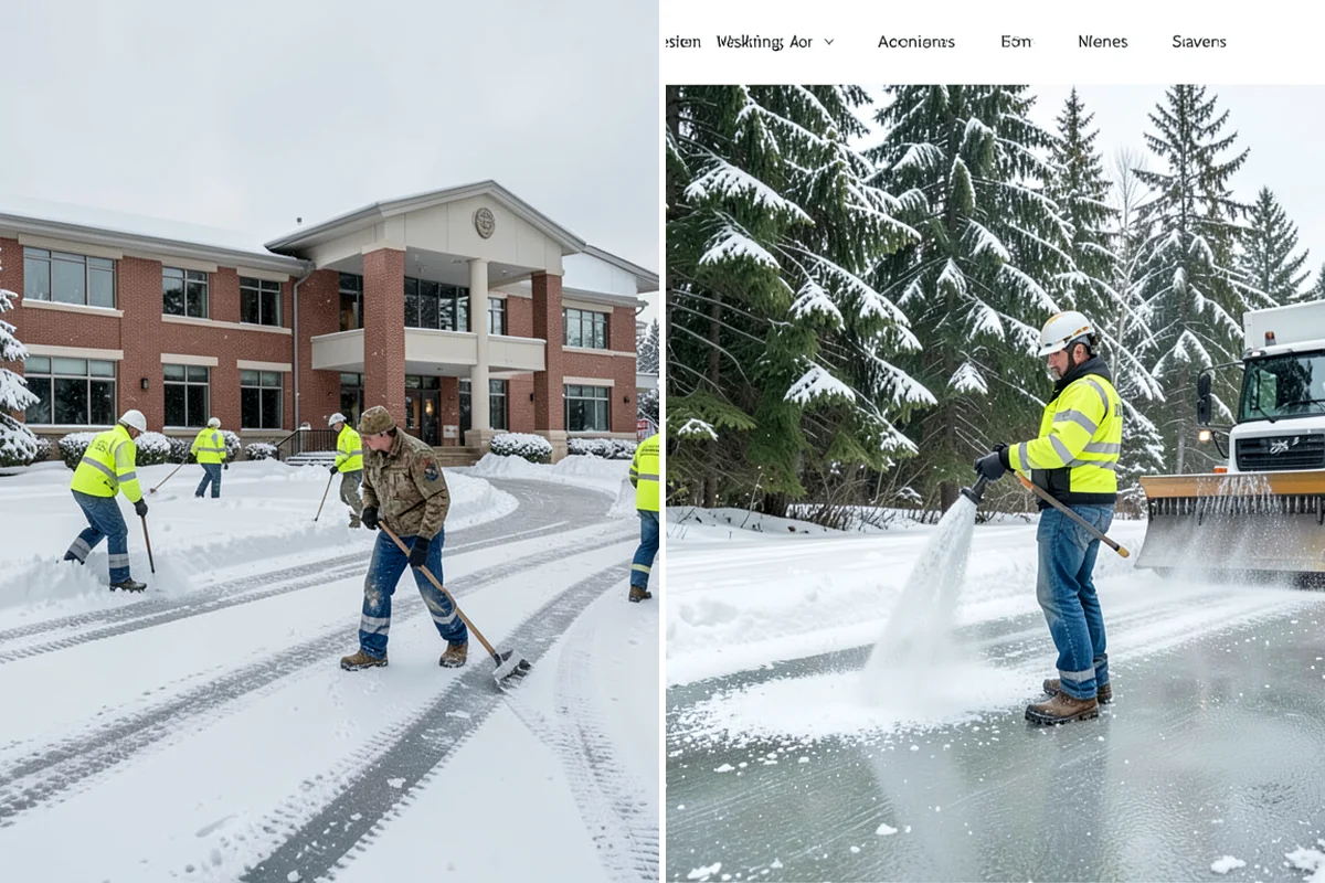 Restaurant Parking Lot Snow Removal in Seattle, King County, WA - Confirm service hours and entrance layout with restaurant management