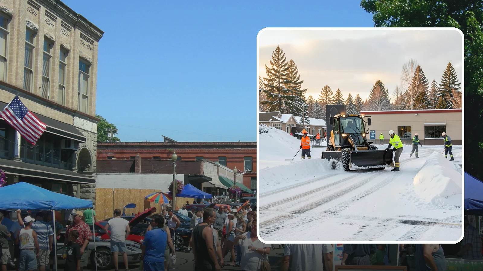 Restaurant Parking Lot Snow Removal in Snohomish, Snohomish County, WA - We clear restaurant lots ahead of service so Western Washington diners can park and walk in safely during winter.