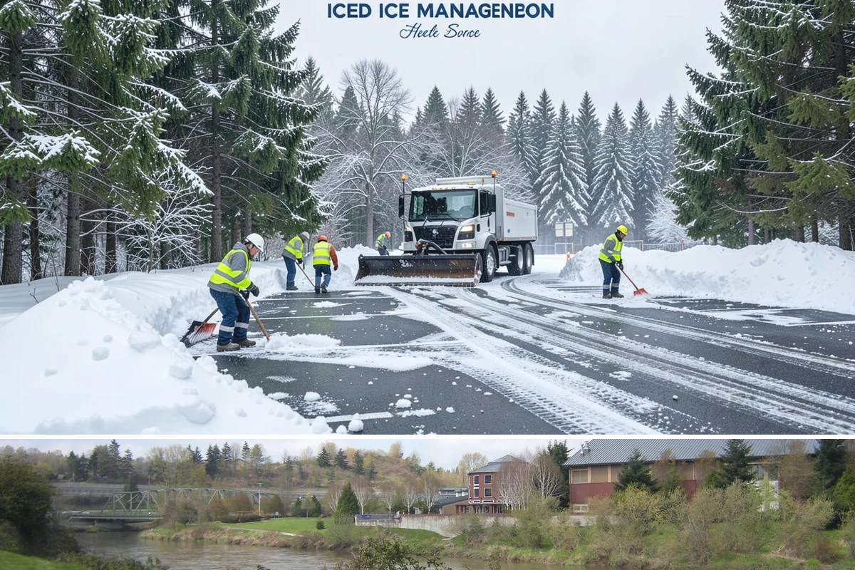 Restaurant Parking Lot Snow Removal in Tukwila, King County, WA - Restaurant lots in Western Washington see the most winter demand from December through February, when after-dark freezes follow...
