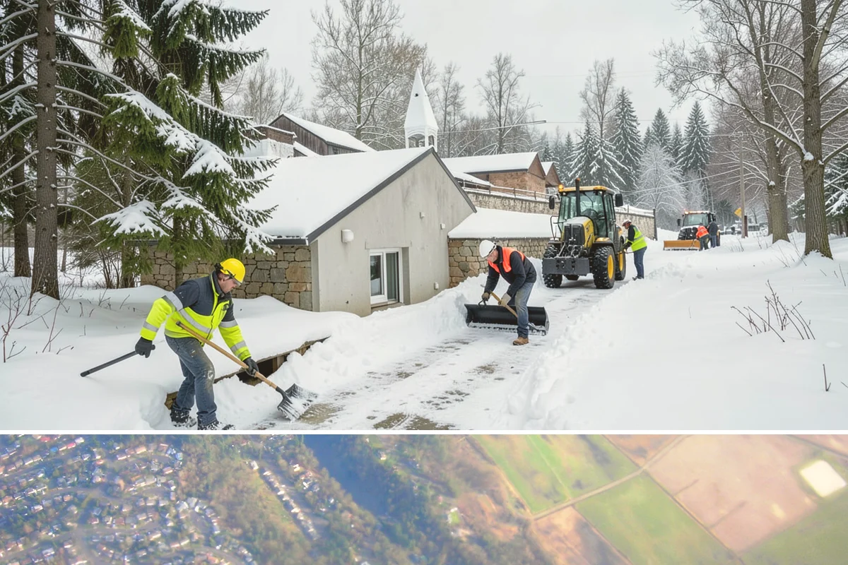 Restaurant Sidewalk Clearing in Algona, King County, WA - Restaurant sidewalk risk peaks from late November through February during evening service, when afternoon melt refreezes at the...