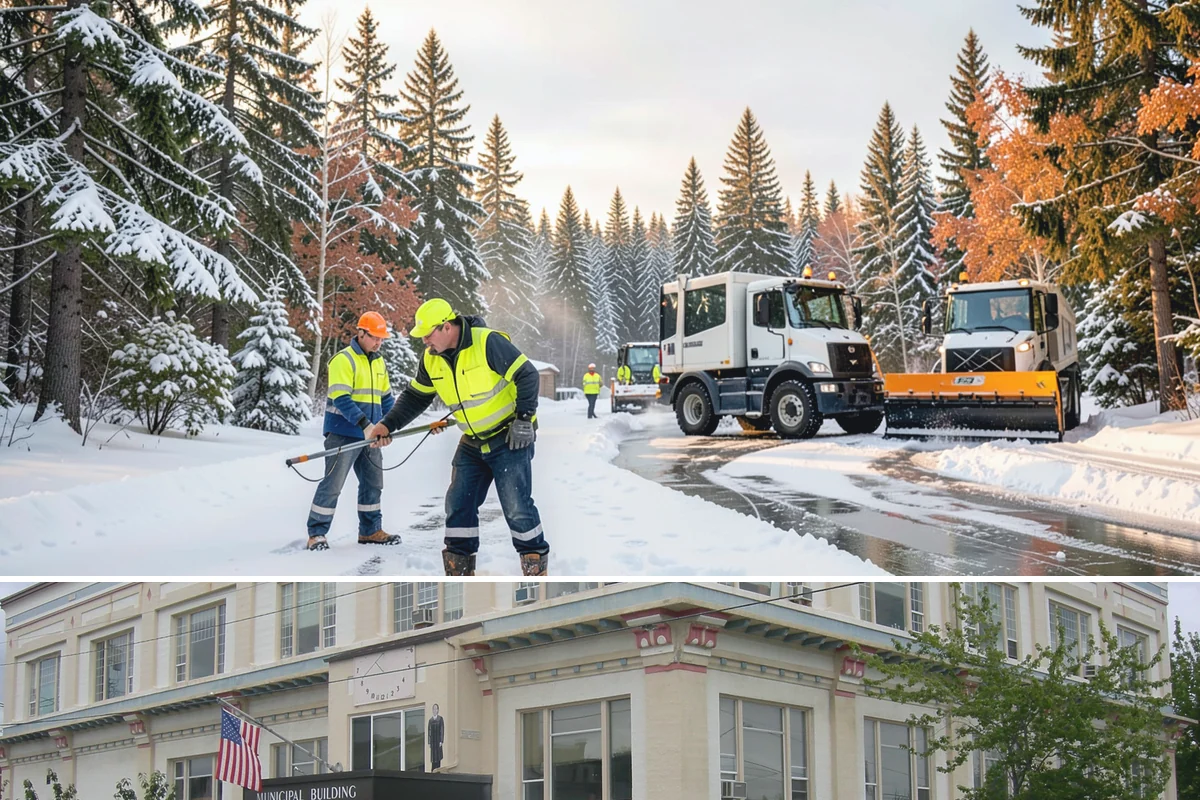 Restaurant Sidewalk Clearing in Anacortes, Skagit County, WA - Restaurant sidewalk risk peaks from late November through February during evening service, when afternoon melt refreezes at the...