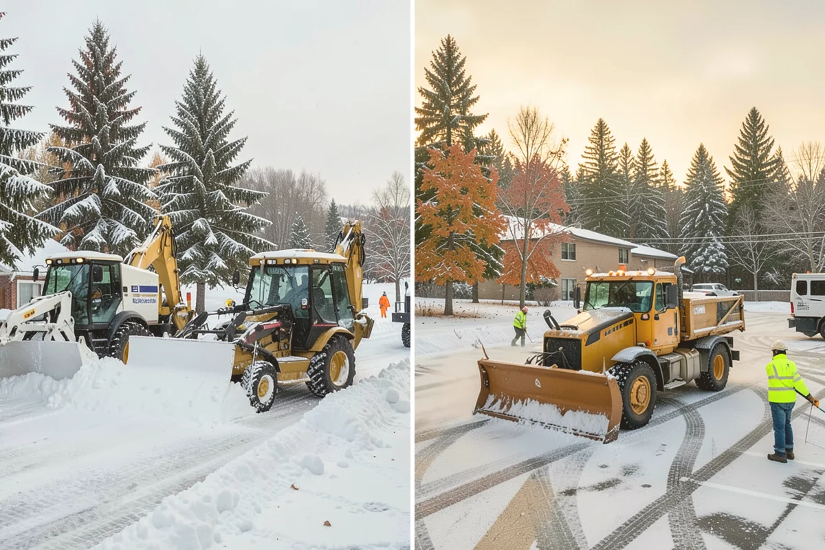 Restaurant Sidewalk Clearing in Brier, Snohomish County, WA - Clear the entrance and waiting area before service opens