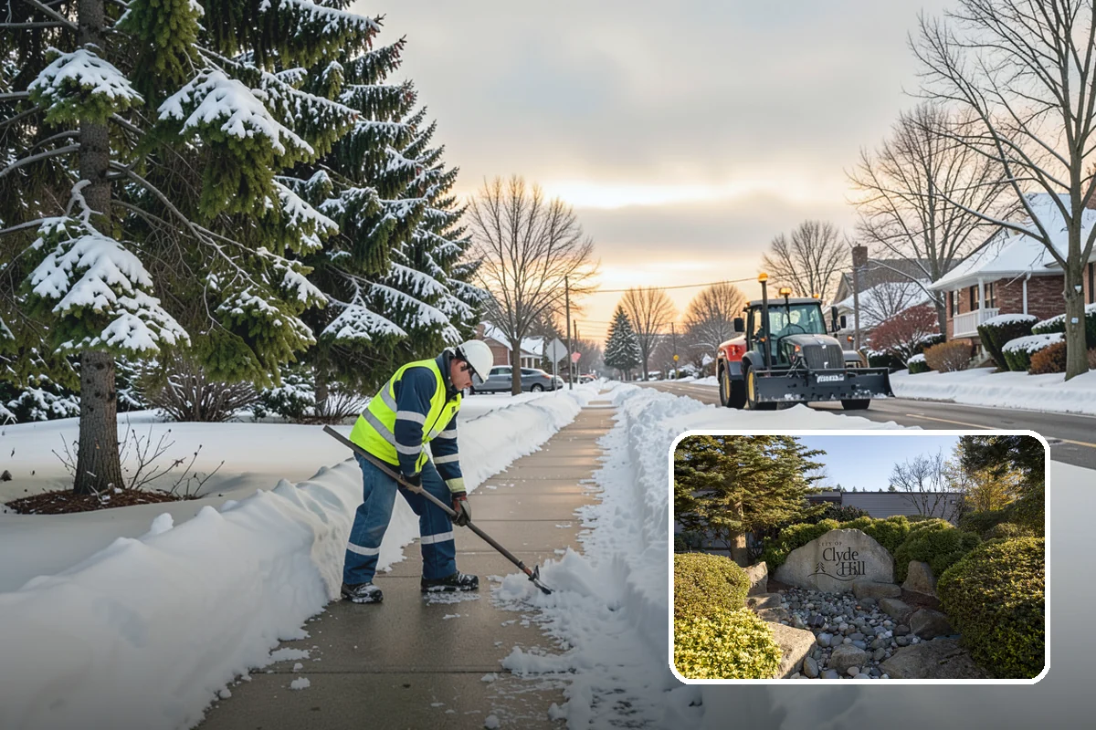 Restaurant Sidewalk Clearing in Clyde Hill, King County, WA - Entry and waiting areas kept safe through dinner service