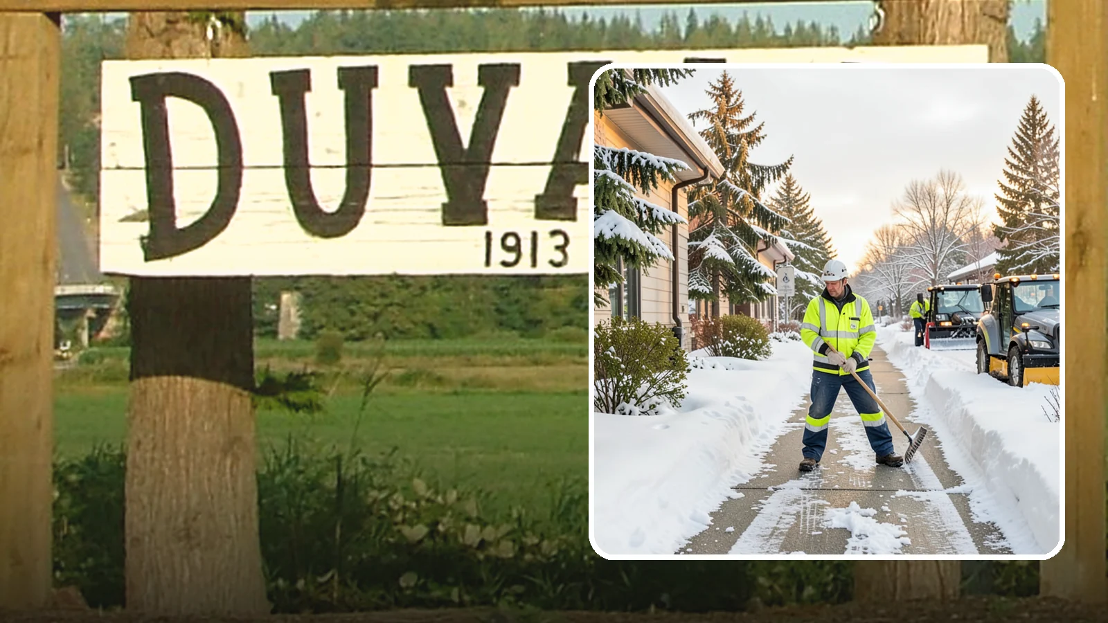 Restaurant Sidewalk Clearing in Duvall, King County, WA - Patron-entrance sidewalk clearing for Western Washington restaurants, keeping entry walks and waiting areas safe through lunch...