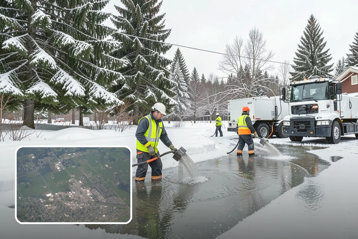 Restaurant Sidewalk Clearing in Enumclaw, King County, WA - Entry and waiting areas kept safe through dinner service