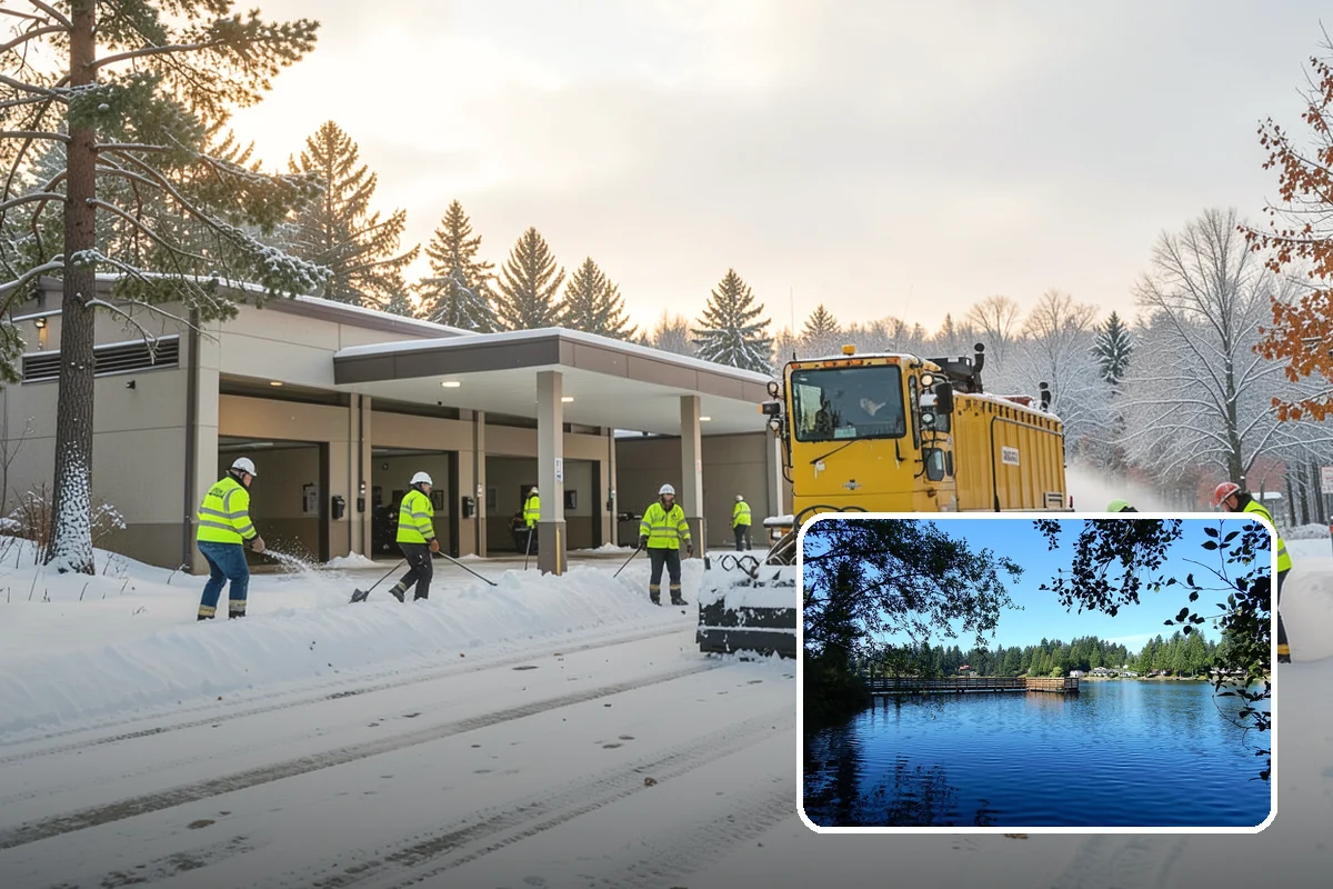 Restaurant Sidewalk Clearing in Federal Way, King County, WA - Entry and waiting areas kept safe through dinner service