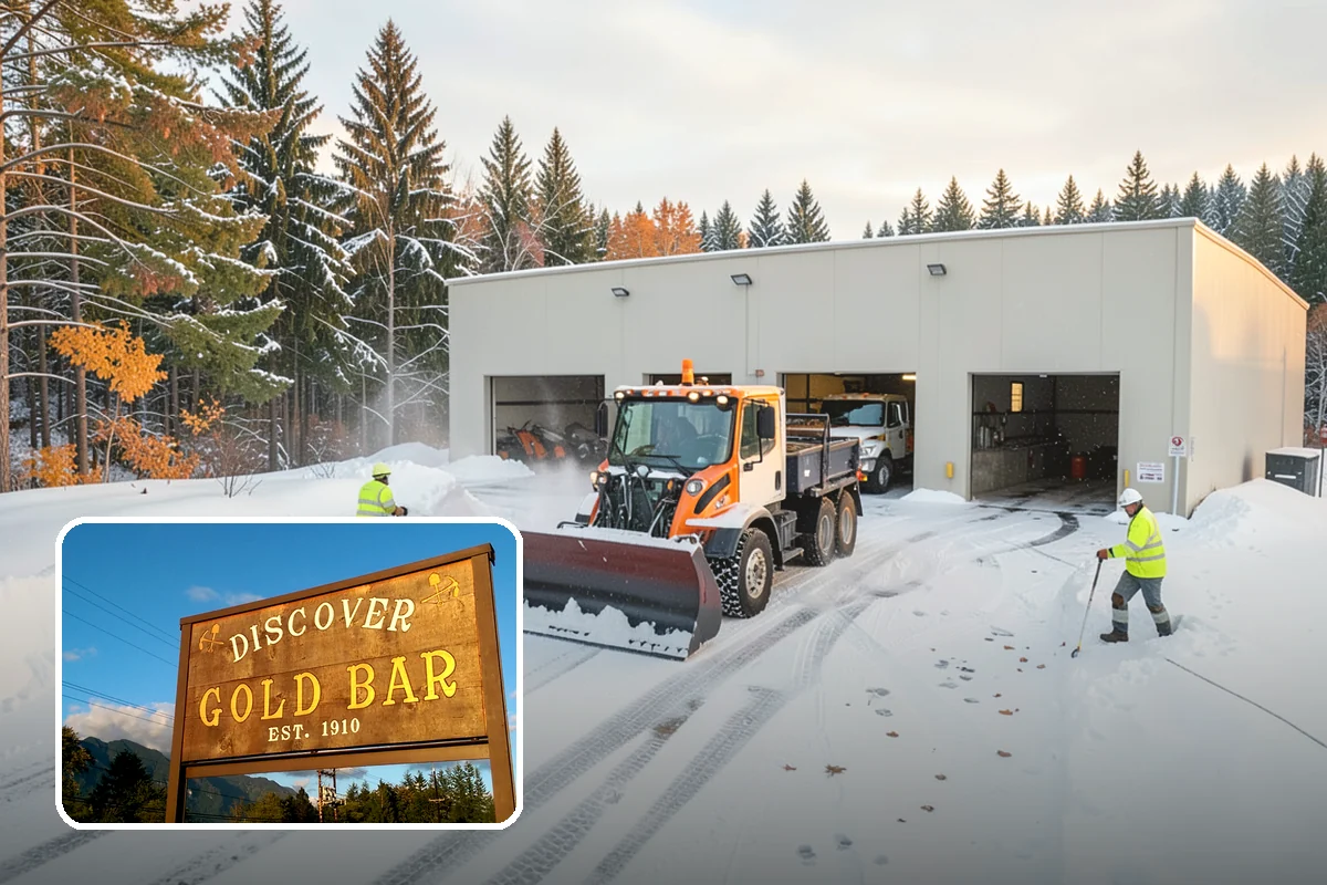Restaurant Sidewalk Clearing in Gold Bar, Snohomish County, WA - Entry and waiting areas kept safe through dinner service